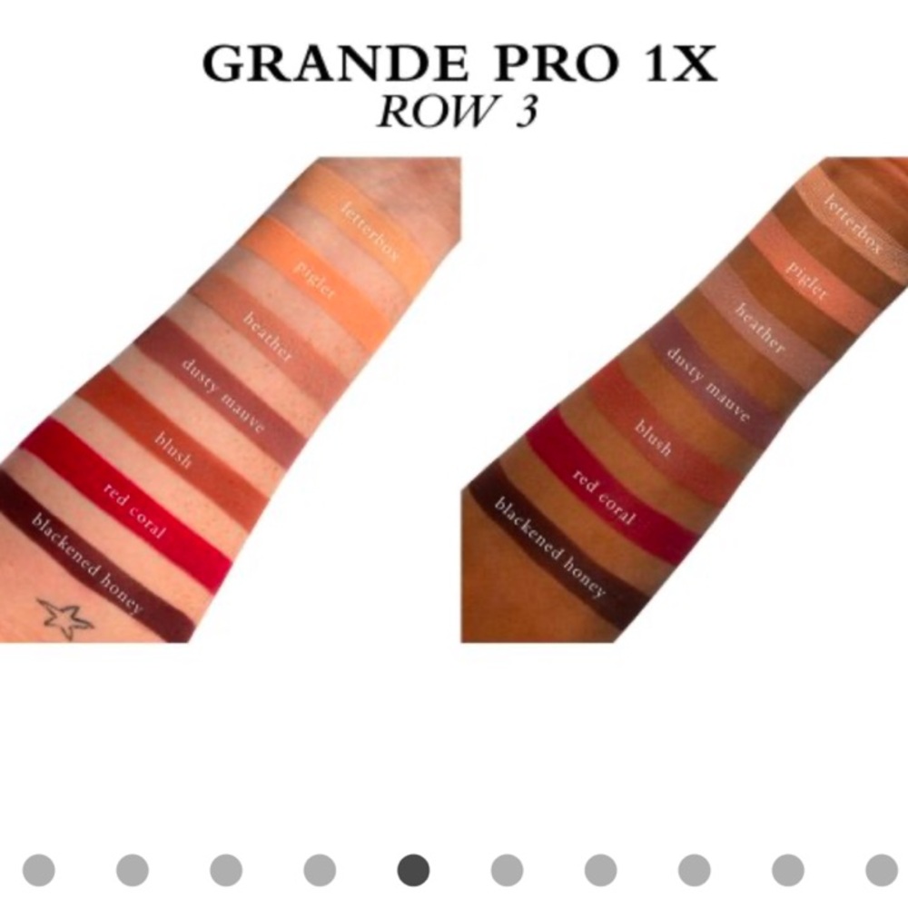 Viseart Pink and Orange Eyeshadow Palette - Picture 4 of 6